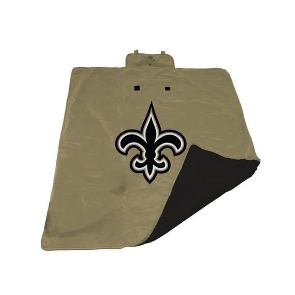 NFL All Weather Stadium Outdoor Blanket New Orleans Saints 60x80 Football - Picture 1 of 5